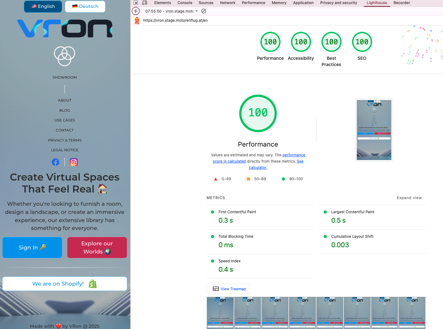 VRon Use Cases